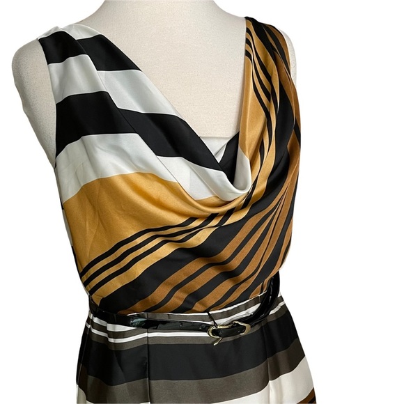 BISOU BISOU Draped Neck Dress - Picture 2 of 6